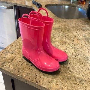 Girls rain boots  size 13